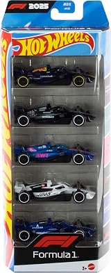 Hot Wheels Formula 1 1:64 5-Pack Die-Cast Cars view 6