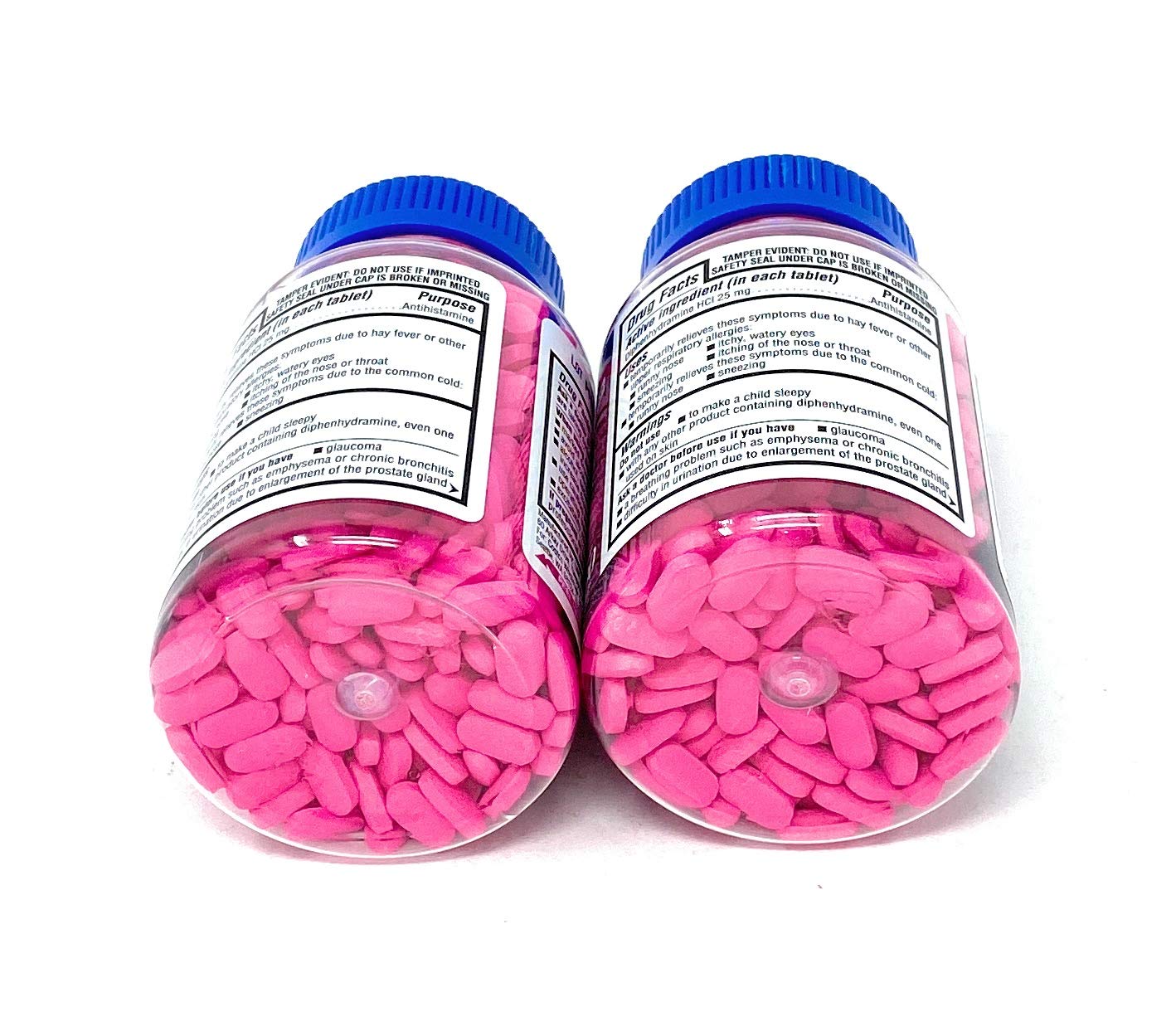 Kirkland Signature Allergy Medicine Diphenhydramine 25 Mg 600 Count (Pack of 2)