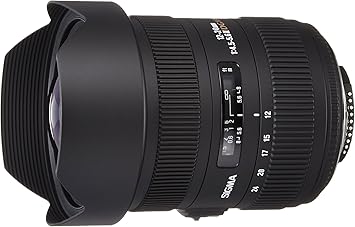 Amazon Com Sigma 12 24mm F 4 5 5 6 Af Ii Dg Hsm Lens For Nikon Digital Slrs Digital Slr Camera Lenses Camera Photo