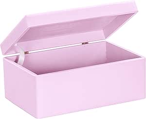 Caja de madera recuerdo para nacimiento para niña en pino ...