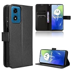 Elubugod Compatible with Motorola Moto G24 Leather