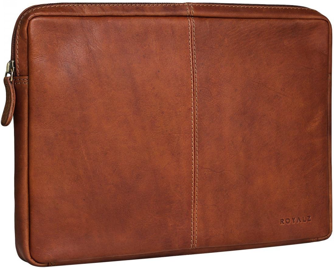 ROYALZ Case For Acer Switch Alpha 12 Pouch Leather Protector Case Cover + Keyboard Sleeve Folder Folio Retro Vintage Leather