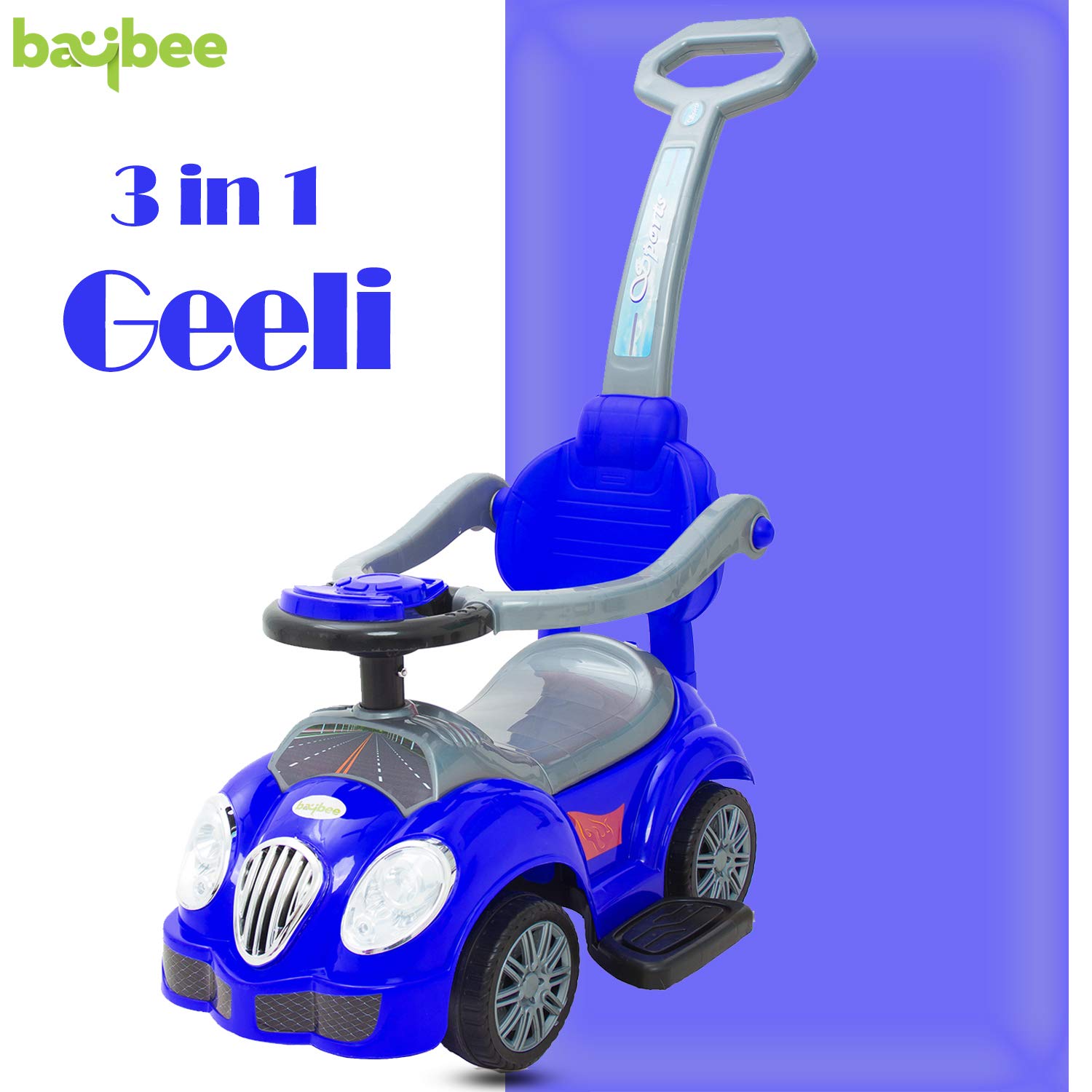 toddler ride on toys with push bar