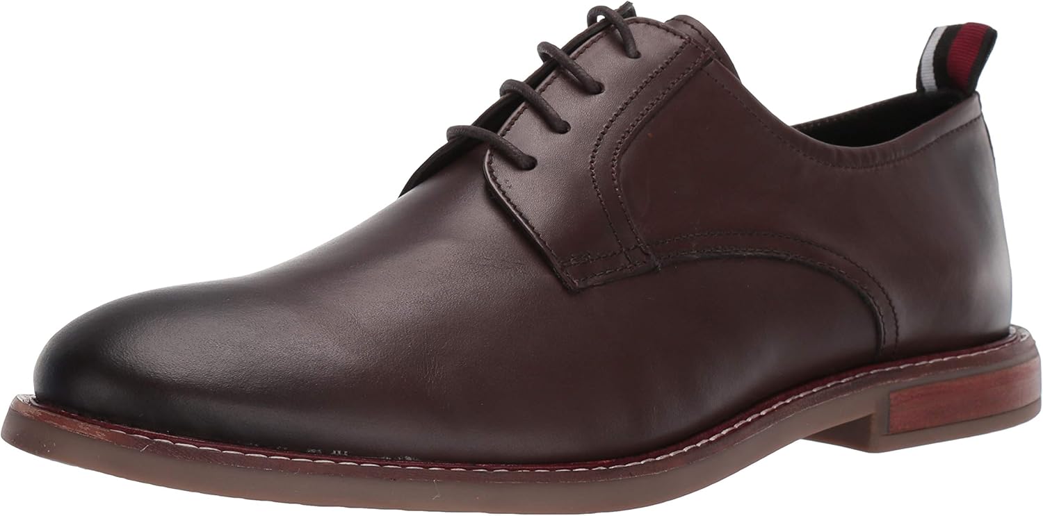 ben sherman brent plain toe leather derby
