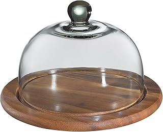 Zassenhaus Käseglocke, Holz, Braun, 26cm