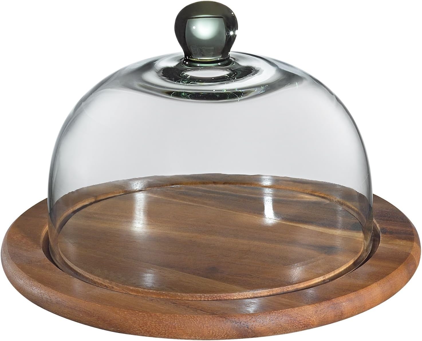 Zassenhaus Käseglocke, Holz, Braun, 26cm