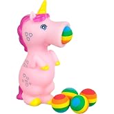 Unicorn Foam Ball Popper Toy-Squeeze &amp; Launch Animal Ball Shooter-Fun | Squeeze &amp; Launch Animal Ball Shooter with Foam Balls Included. Squishy Toddler Toy. Fun Kids Indoor &amp; Outdoor Play Toy for