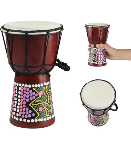 Amazon.com: World Rhythm Bougarabou Africa 11.5 inch Drum