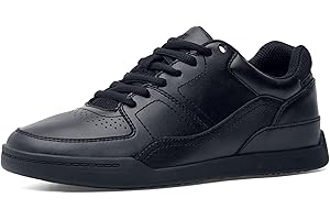 Shoes for Crews Men's Slip-Resistant Work Sneakers – Comfortable, Non-Slip Shoes for Men in Food Service, Healthcare & Hospit