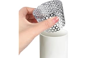 LOVEERCT PVC Vent Termination Cap, 3.51" Furnace & Roof Vent Cover Stainless Steel, Conical PVC Fittings, for 2.98-3.51in Inner Diameter Vent Pipe, Air Intake, Air Exhaust and Water Drains Pipe