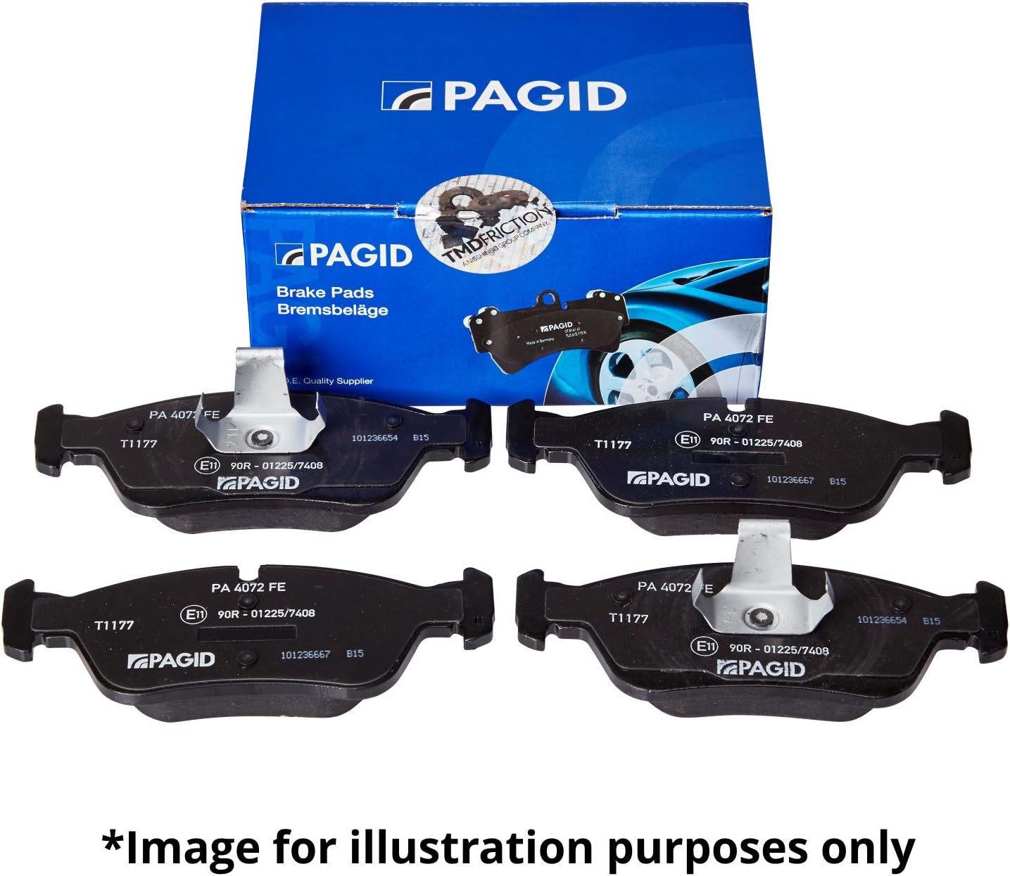 Pagid T4151 Brake Pad Set, Disc Brake