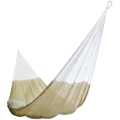Hammocks Rada- Handmade Yucatan Hammock - Matrimonial Size Natural Color - 13ft long Artisan Crafted