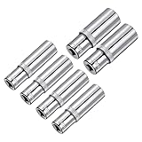 uxcell 6-Point Shallow Socket, 1/4" Drive 4pcs 10mm