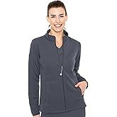 Med Couture Women's Performance Fleece Jacket with 4 Pockets and 2-Way Stretch - MC8684
