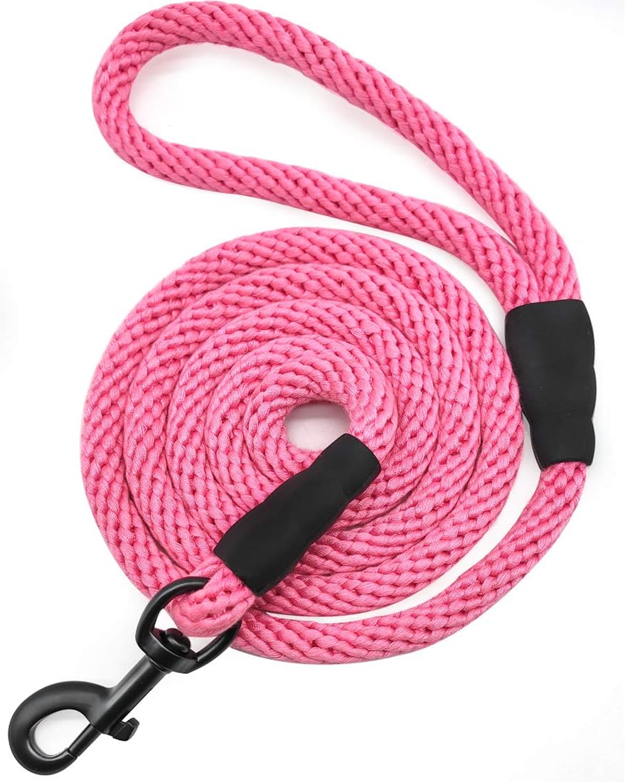 soft rope dog leash