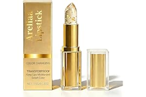 Areliaa Lipstick,Areliaa Skin-Adaptive Lipstick,PH Lipsticks Color Changing,Long Lasting Moisturizing Tinted Lip Balm,Lipstick for Older Women (1pcs)