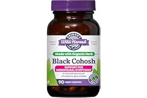 Oregon's Wild Harvest Black Cohosh Organic Herbal Supplement, 90 Count