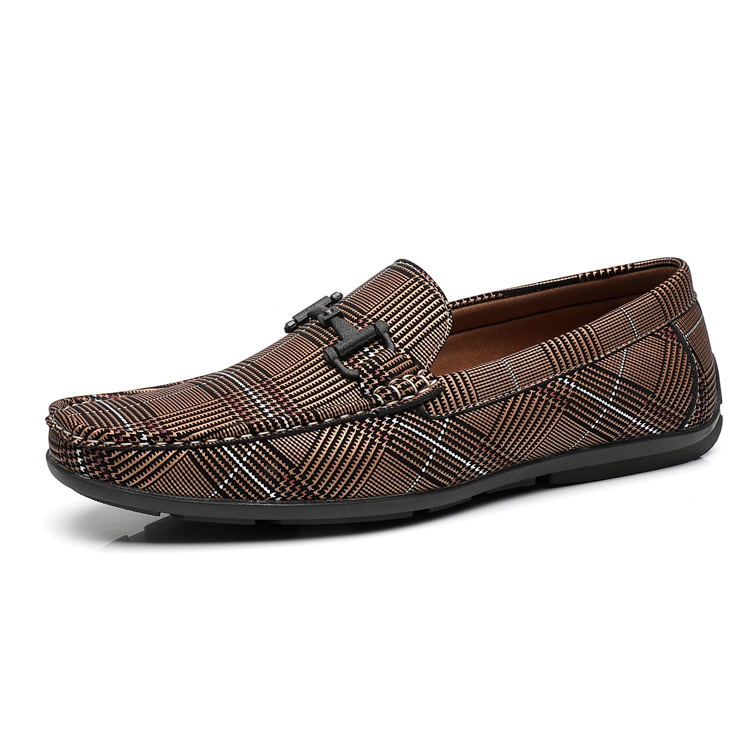 Faranzi Mens Penny Loafers Driving Moccasins Slip on Loafers Lightweight Comfortable Casual Driving Shoes Boat Shoes for Men