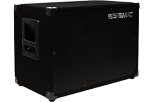 Seismic Audio Speakers 15” Bass Guitar Speaker Cabinet, 300 Watts RMS Speakers, 1 x 15