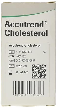 Accutrend Cholesterol Teststreifen, 25 St.