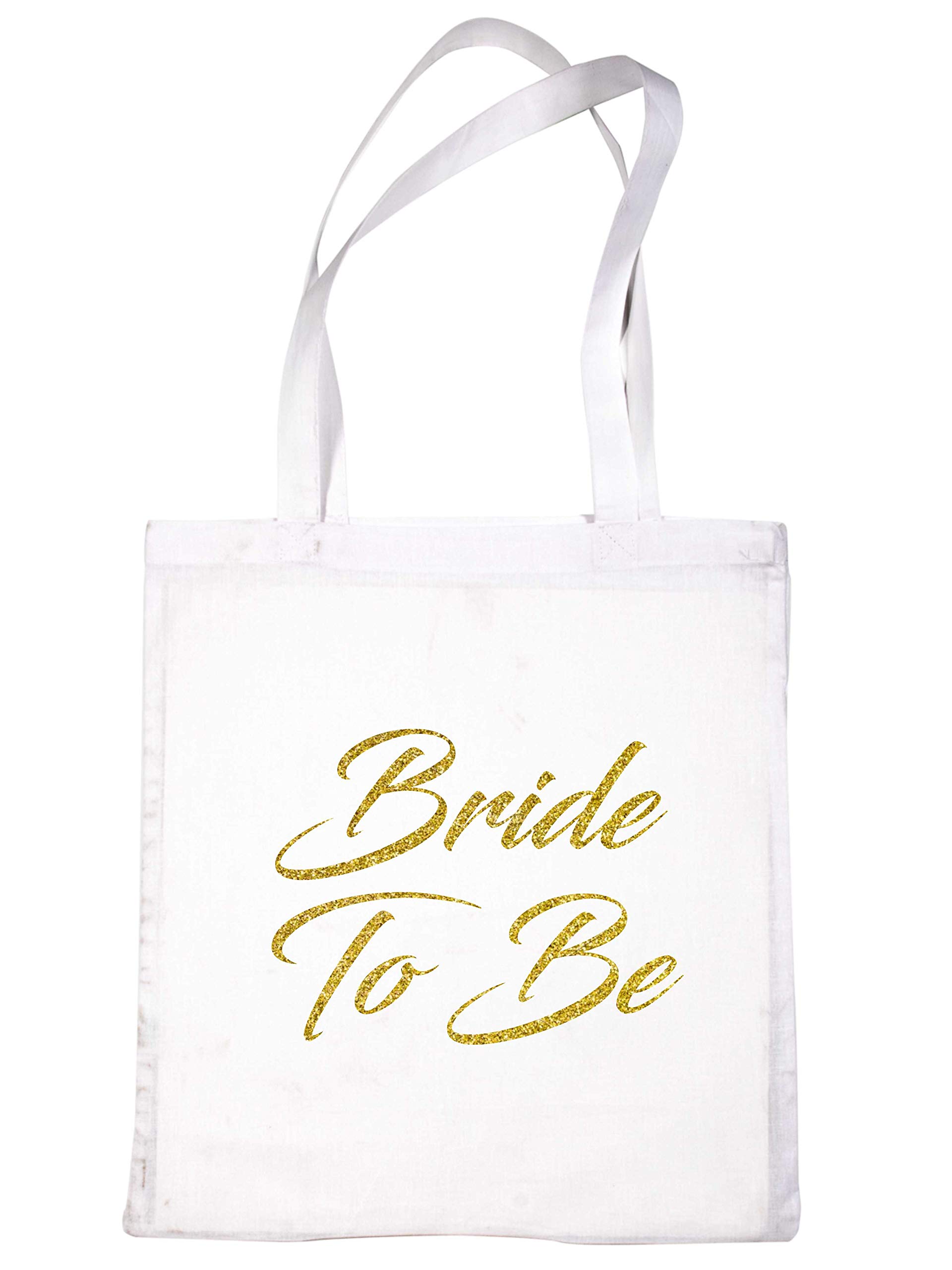 Print4U Bride To Be Wedding Favour Tote Bag Hen Party White