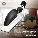 Shineboc Hand Sanding Block 70x125mm with Grip and Suction 5 Sheets view 5