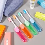 Xinzistar 4-Piece Portable Folding Travel Toothbrush Set for All Ages view 6