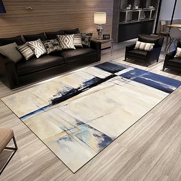 Amazon De Ymxlqq Nordic Kunst Geometrische Teppich Wohnzimmer