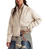 Haellun Zip Up Sweaters for Women Double Zipper Open Front Cardigan Sweater Ribbed Knit Coats with Pockets