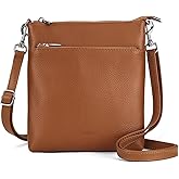 befen Genuine Leather Small Crossbody Purses for Women Travel Cross Body Bags Lightweight with Adjustable Shoulder Strap