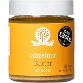 Nutural World - Smooth Hazelnut butter 6 Oz (170g) - 100% Pure/Single Ingredient - Great Taste Award winner