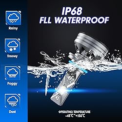 Upgraded HB3/9005 Light Bulb, 40,000LM Super Bright