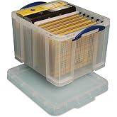 Really Useful File Box, Clear (32CL)