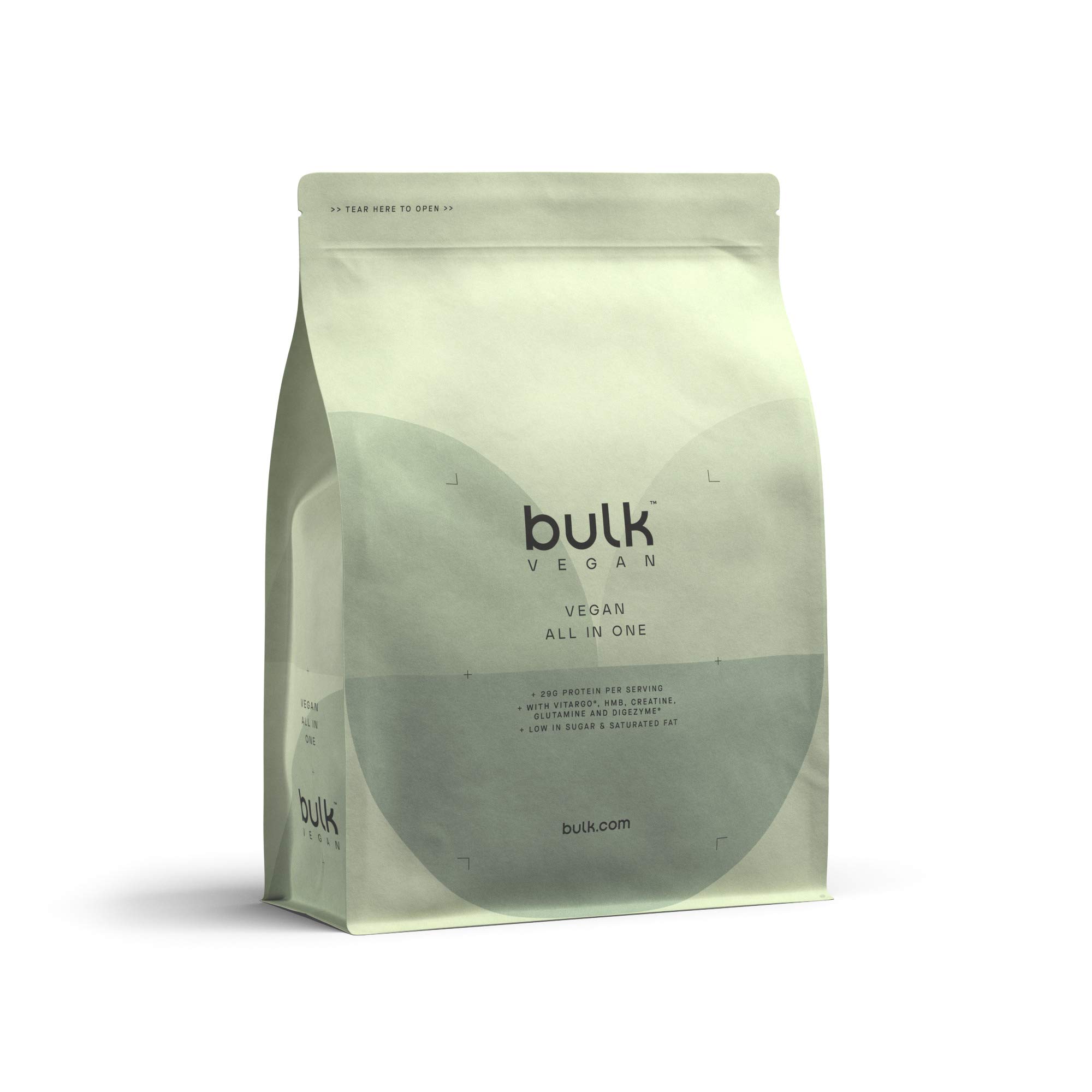 Bulk Vegan All in One Protein Powder, Dark Chocolate Berry, 2.5 kg