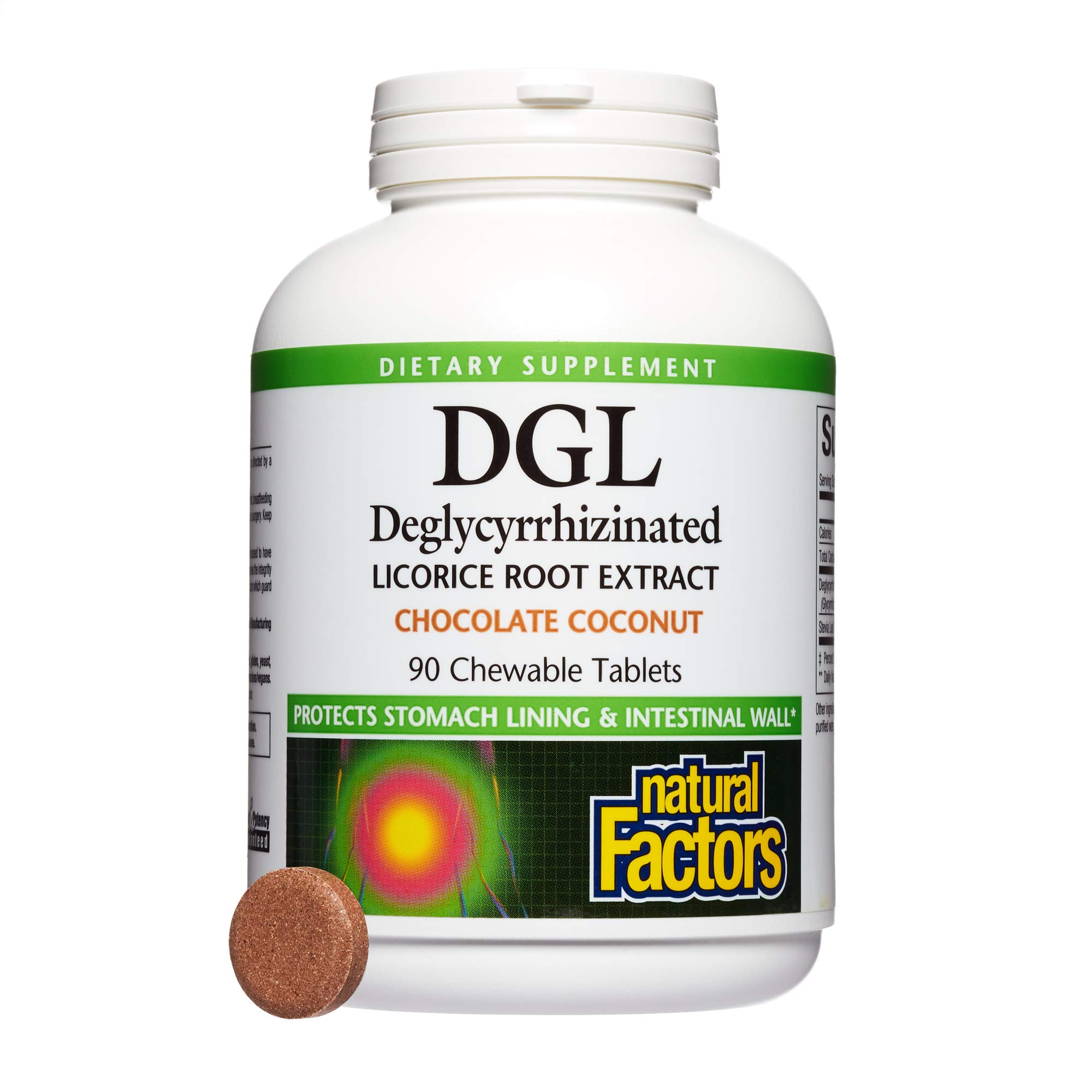 Natural Factors DGL Licorice Root 400mg Supports The Integrity Of