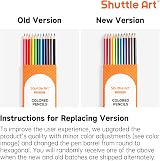 Shuttle Art 504 Pack Colouring Pencils 42 Pre-Sharpened School Set view 8