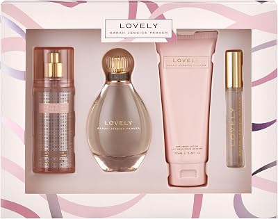 Lovely EDP + Body Mist + Body Lotion 100ml + EDP 10ml Rollerball GIFTSET