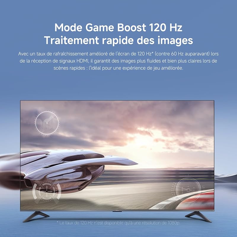 TV F Pro 75, 190 cm (75 Pouces), 4K UHD QLED, Smart TV, Fire OS8, Contrôle Vocal Alexa, HDR10+, 60Hz avec 120Hz Game Boost Mode, MEMC, 2Go+32Go, Compatible avec Apple AirPlay