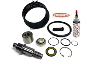 PWC PARTS CO SeaDoo SPARK Jet Pump Rebuild Refresh Repair Kit Wear Ring, Impeller Shaft, PWCParts Epnoc Jet Pump Grease, Impeller Removal Tool, and Jet Pump Seal 267000583 267000581 267000813 267000925 293200134
