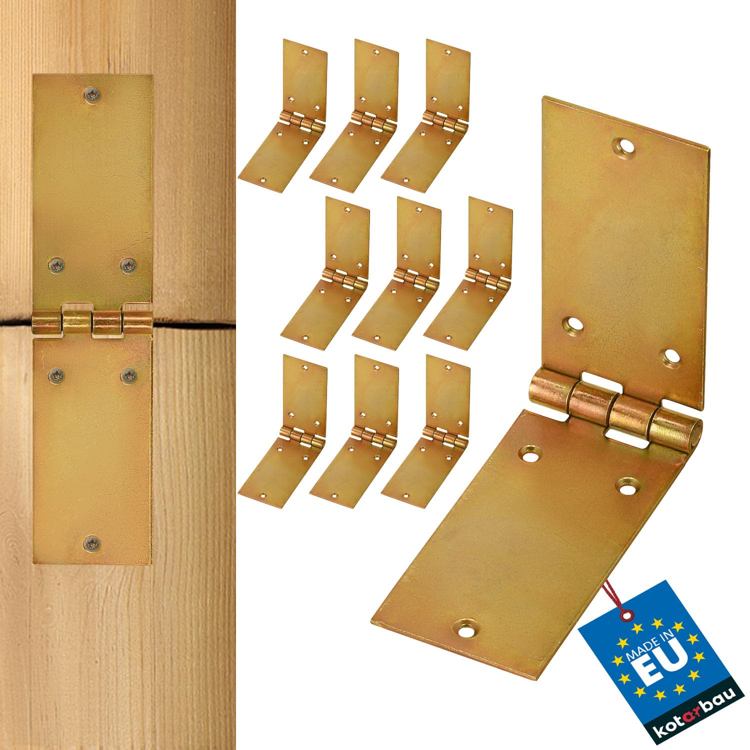 KOTARBAU 05907465904483 Box Tape, Yellow, 200 x 50 mm