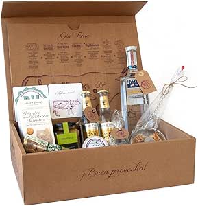 Cesta Gourmet Gin Tonic: Amazon.es: Alimentación y bebidas