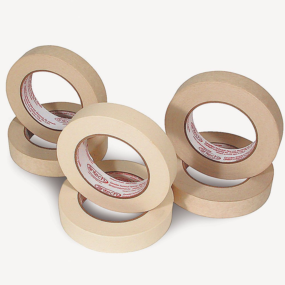 Cantech Masking Tape 2" X 60 Yards 4.5 Mil Production Grade Lot