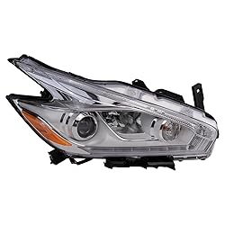 TRQ Headlight Assembly Set Headlights Driver