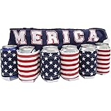 Novelty USA Americana Themed Beverage Holder Beer Belt