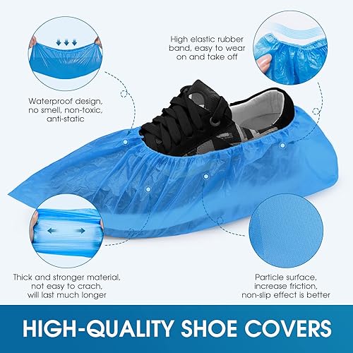 Disposable Shoe Covers Disposable Waterproof Slip Resistant Shoe