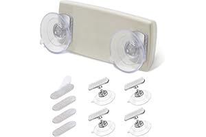 (2 Sets) Orzero Windshield Holder for EZ Pass/IPass/IZoom - Easy to Install Remove and Transfer Between Vehicles, Ultra Strong Suction Mount