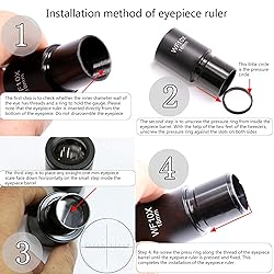 Dia19mm 20mm 24mm Eyepiece Graticule Measuring