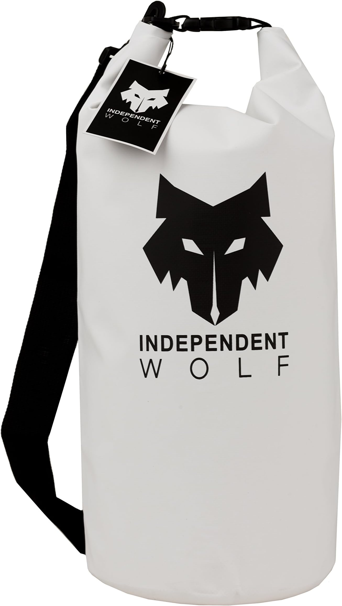 Waterproof 10l / 20l PVC Dry Bag for Kayaking, Beach, Travel & Outdoor Activities - Exclusive Black & White Edition