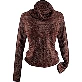 MakeMeChic Women's Turtleneck Sweater Long Sleeve Slim Fit Knitted Going Out Pullovers Jumper Tops