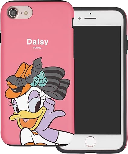 Amazon Co Jp Iphone Se ケース Iphone 8 ケース Iphone 7 ケース 4 7 と互換性があります Disney Daisy Duck ディズニー デイジーダック ダブル バンパー ケース デュアルレイヤー アイフォン8 アイフォン7 アイフォンse 祭り デイジーダック
